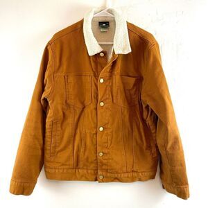 Lifted Research Group Trucker Jacket Size Medium Sherpa Lined Chore Barn Western